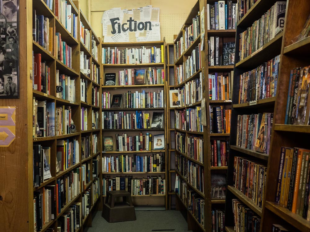 Fiction Section Capital Hill Bookstore