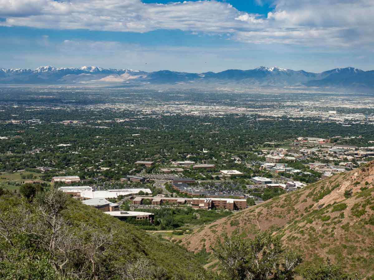 Salt Lake City Hiking Living Room Trail