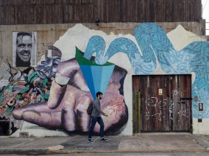 Buenos Aires Street Art Arrow Guy