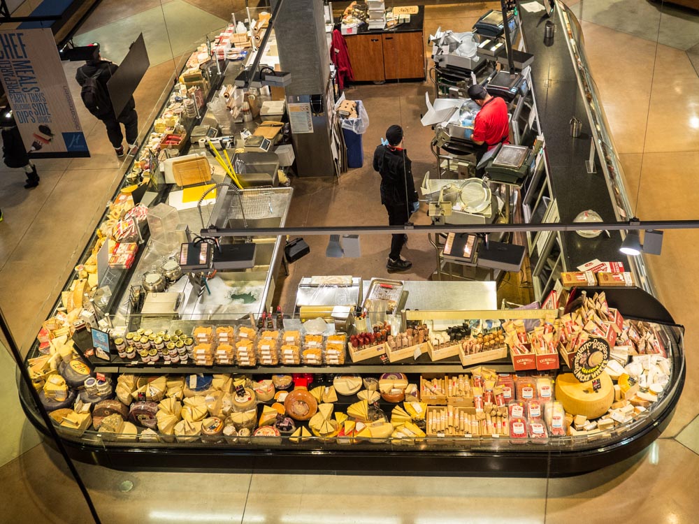 Harmons Grocery Store Cheese counter