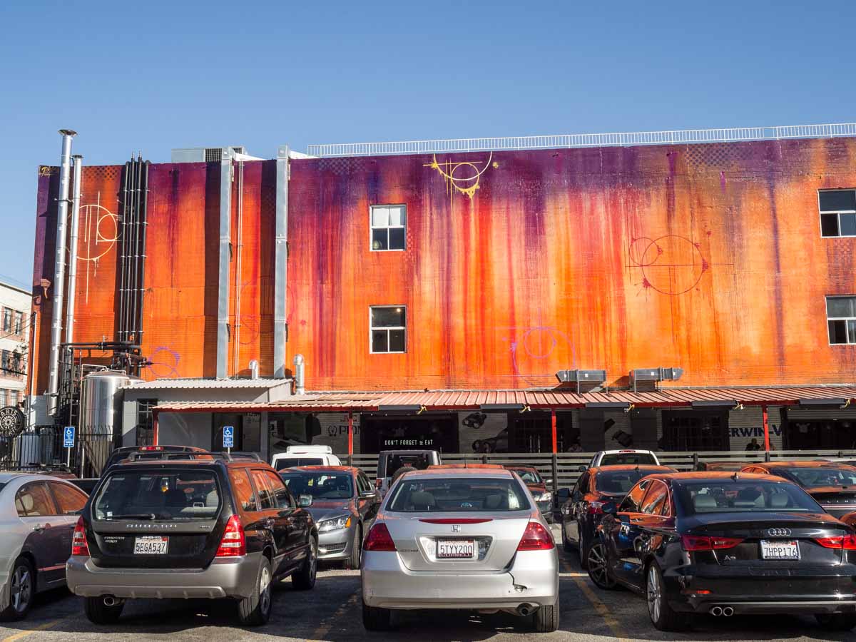 Arts District Brewing Street Art