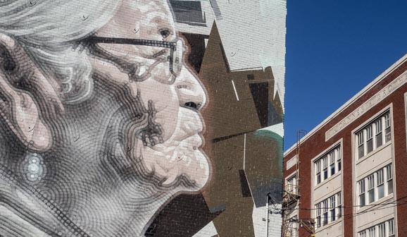Los Angeles Street Art Hewitt Street