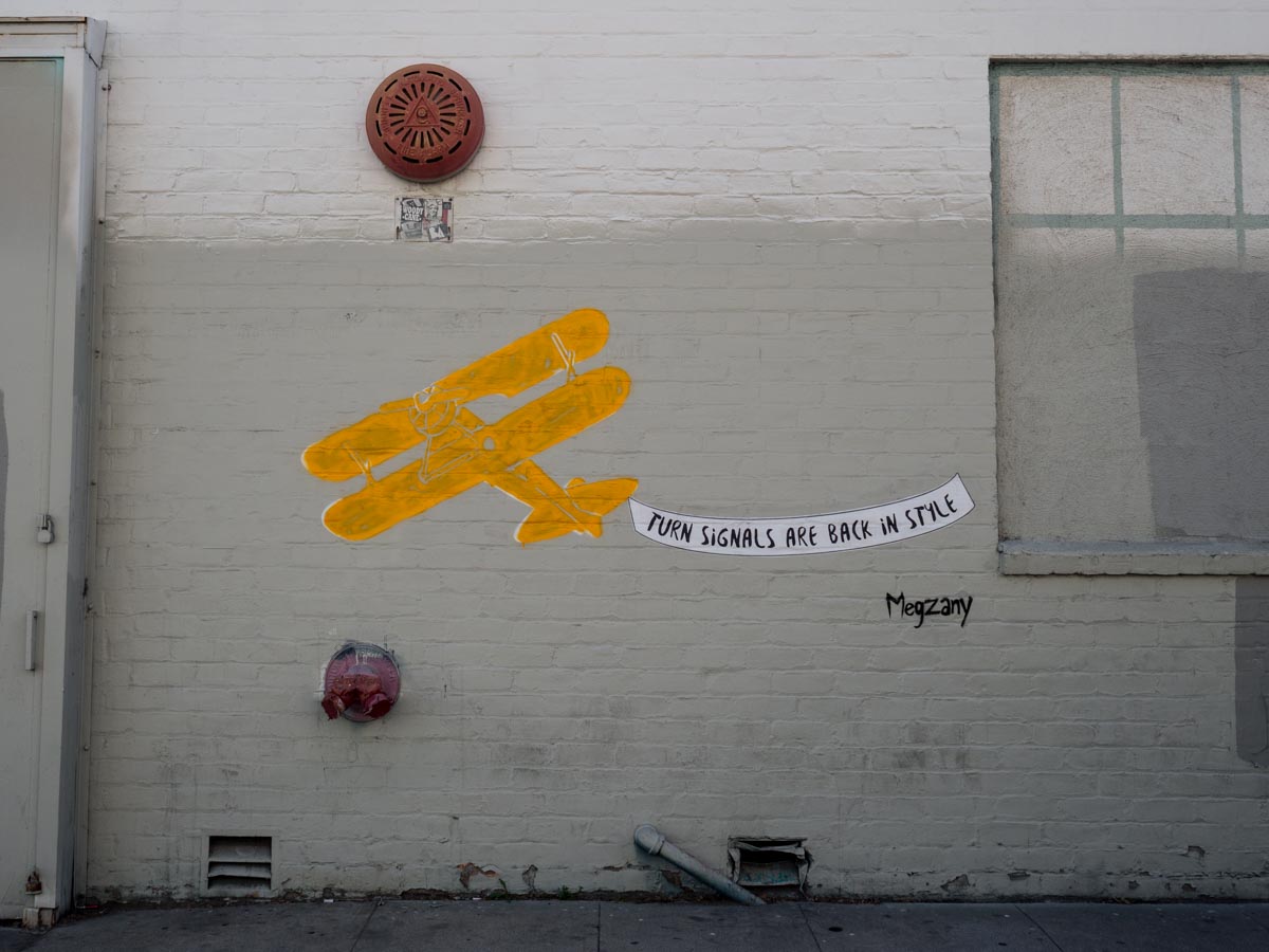 LA street art by Megzany