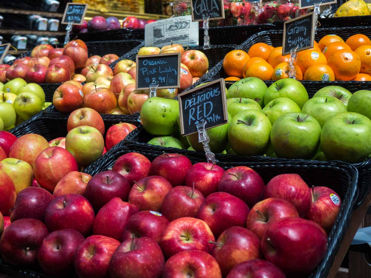 San Francisco Ferry Building Breakfast Apples