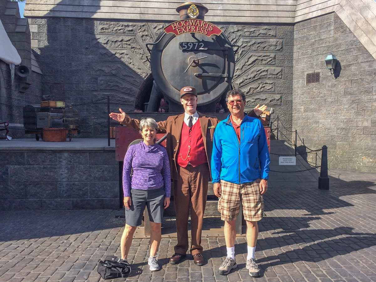 Hogwarts Express Conductor Wizarding World of Harry Potter