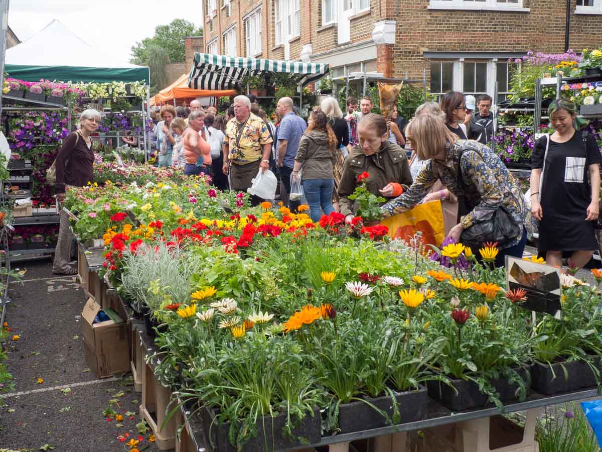 Columbia road Flower Market London