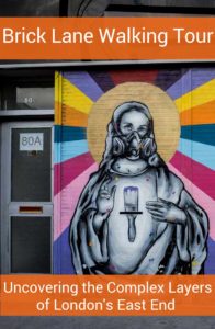 Unpeel the complex historical layers of the East End on this London street art walking tour with Context Travel