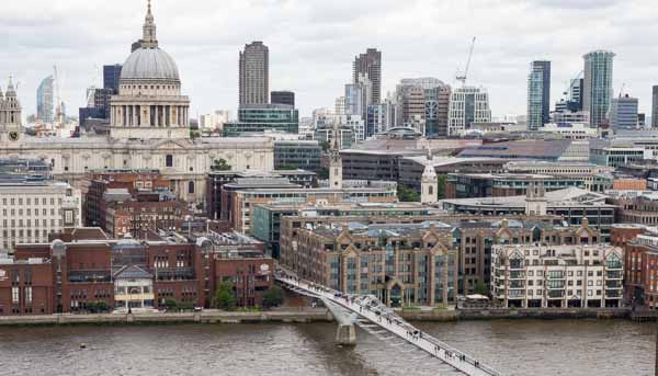 London City View from Tate Modern