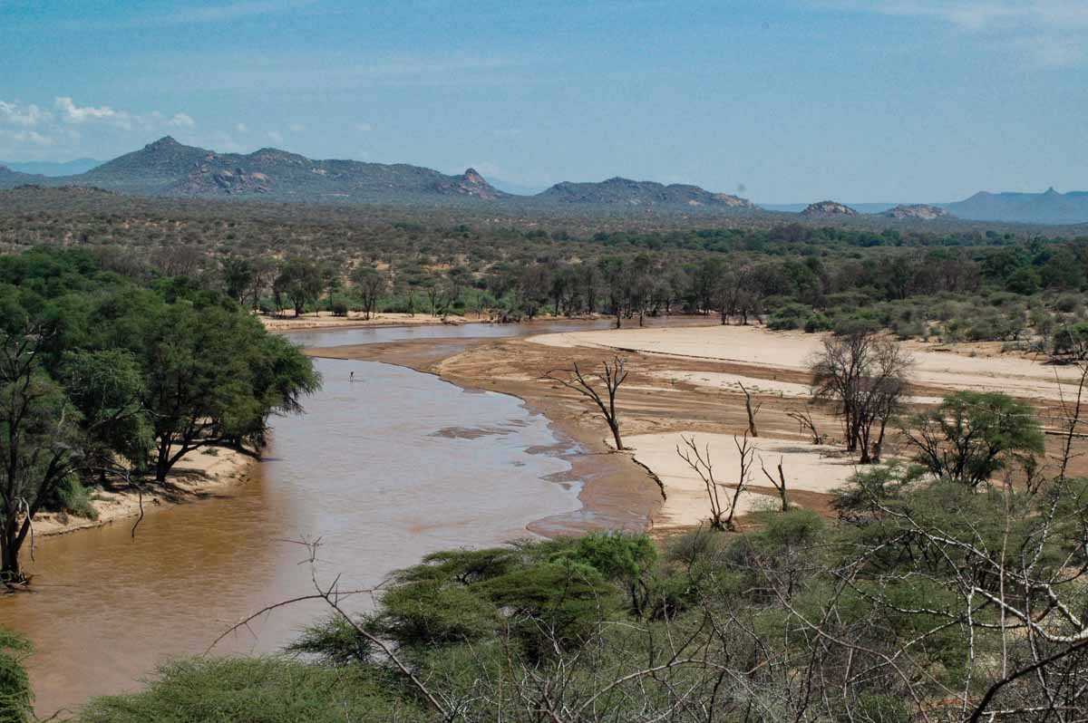 Central Kenya and Samburu Landscape- habitat of the Kenya lions
