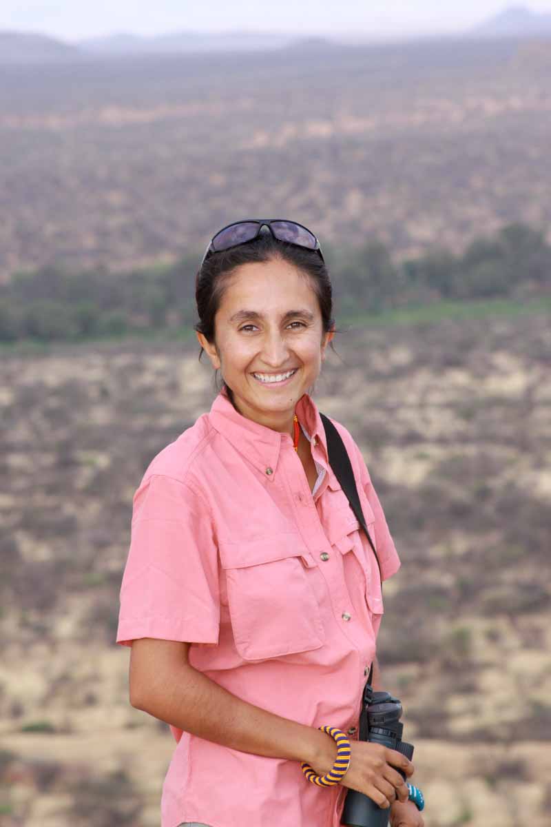 Shivani Bhalla with Ewaso Lions