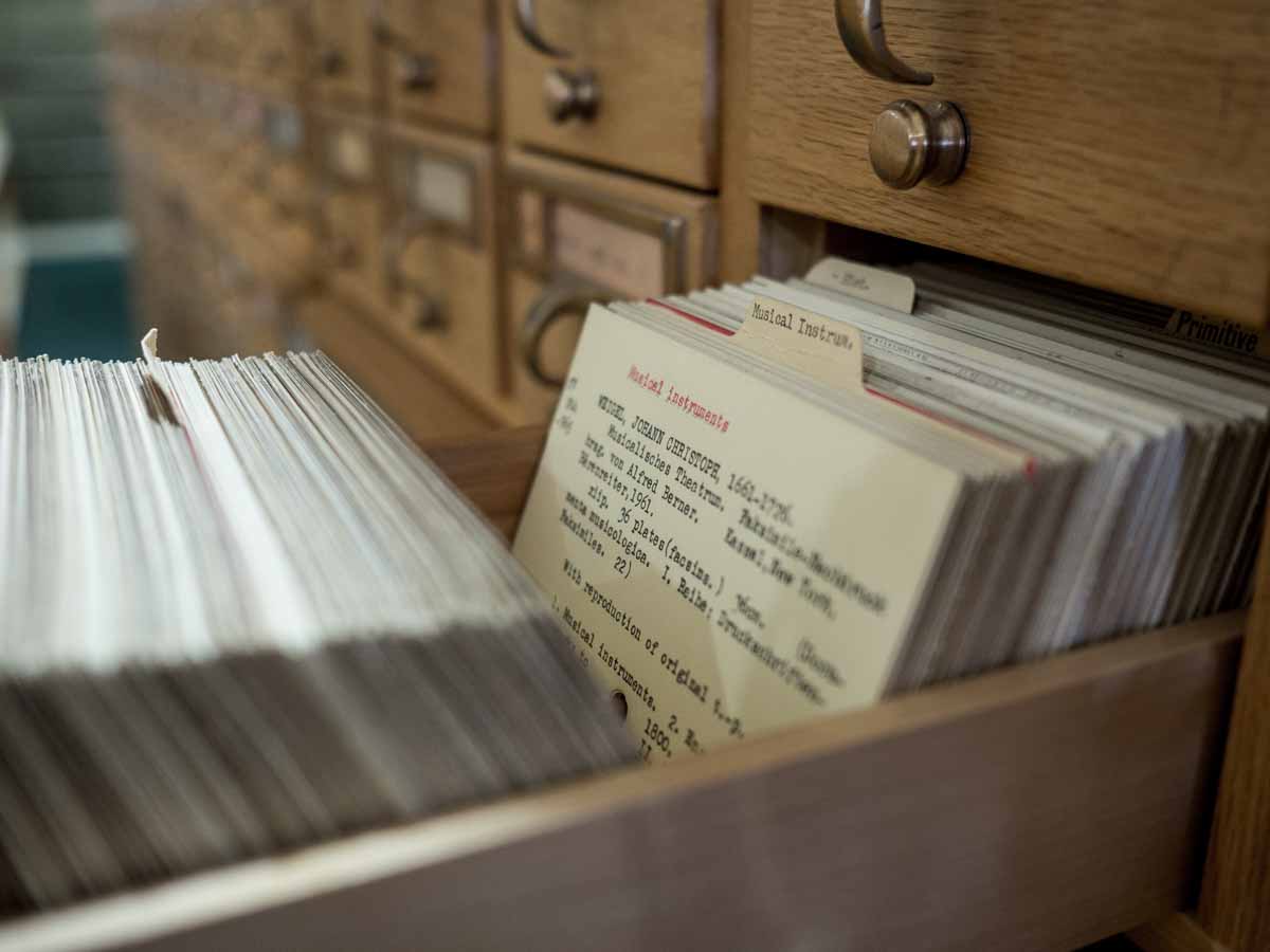 Newberry Library Card Catalog