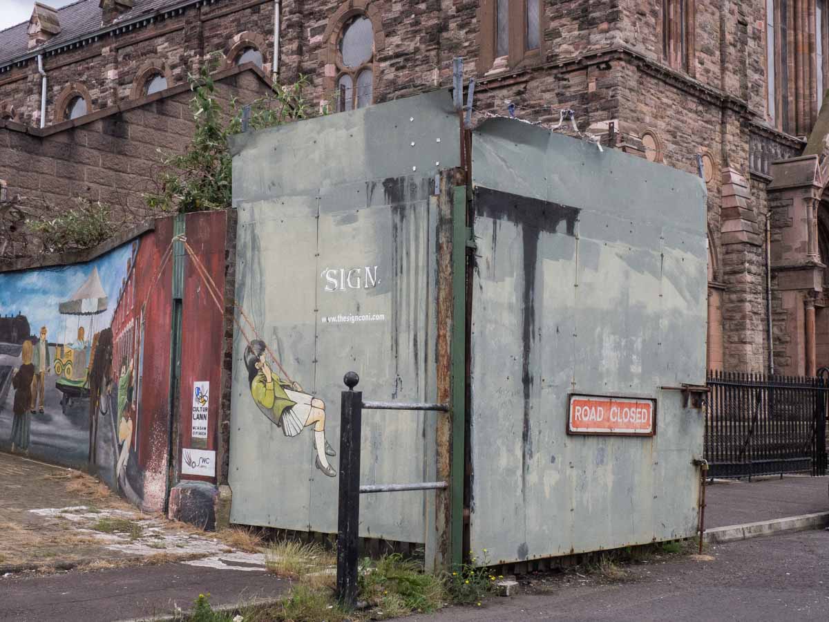 Belfast Murals -Peace Wall Gates