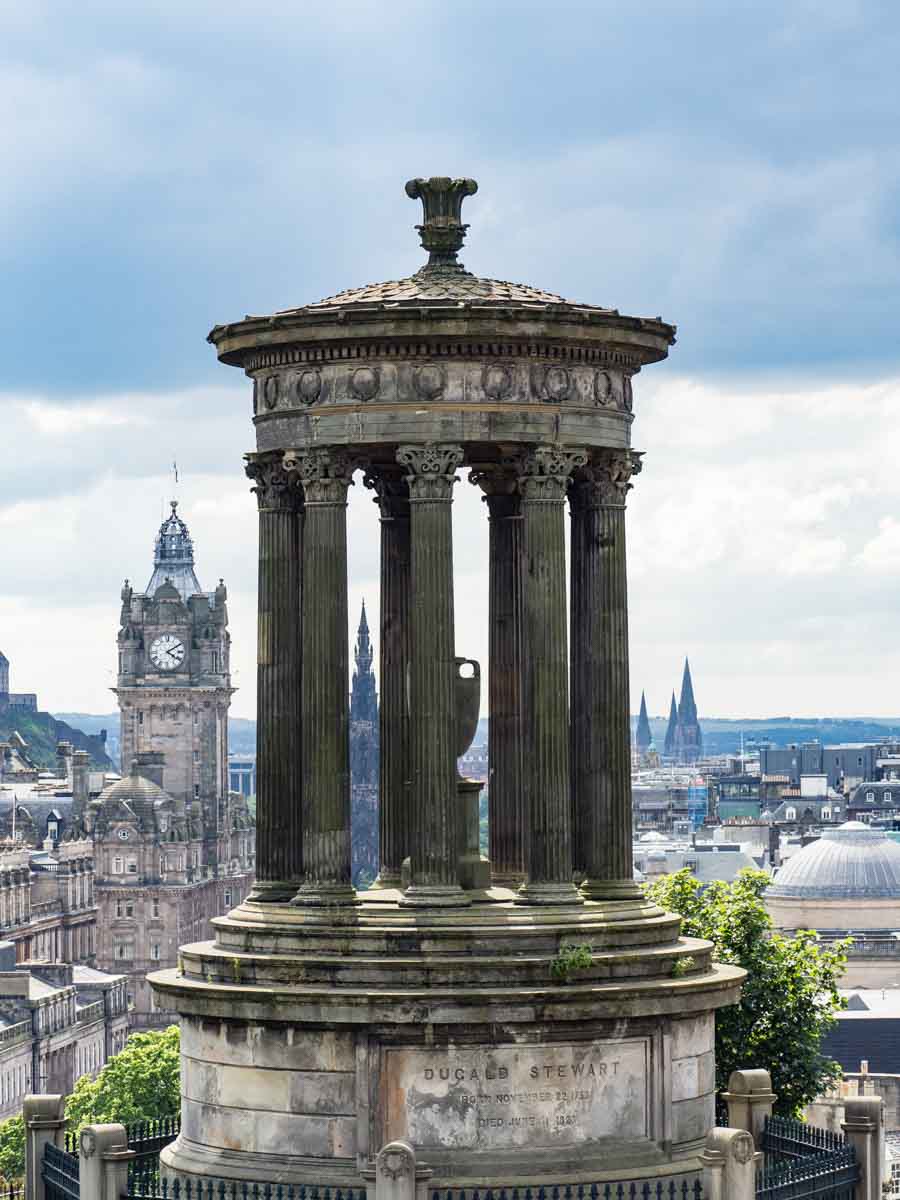 Disobey Rick Steves in Edinburth: Calton Hill View