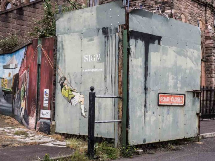 Shankill Gates Sectarian Belfast Murals