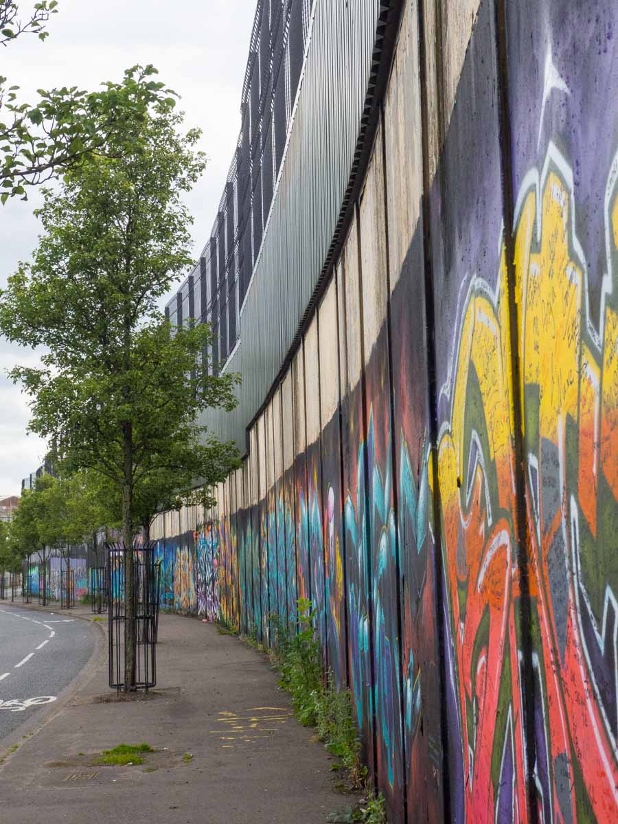 Belfast Mural -Peace Wall