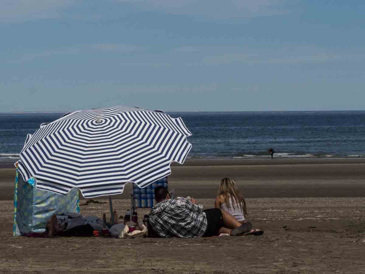 Puerto Piramides Argentina Beach