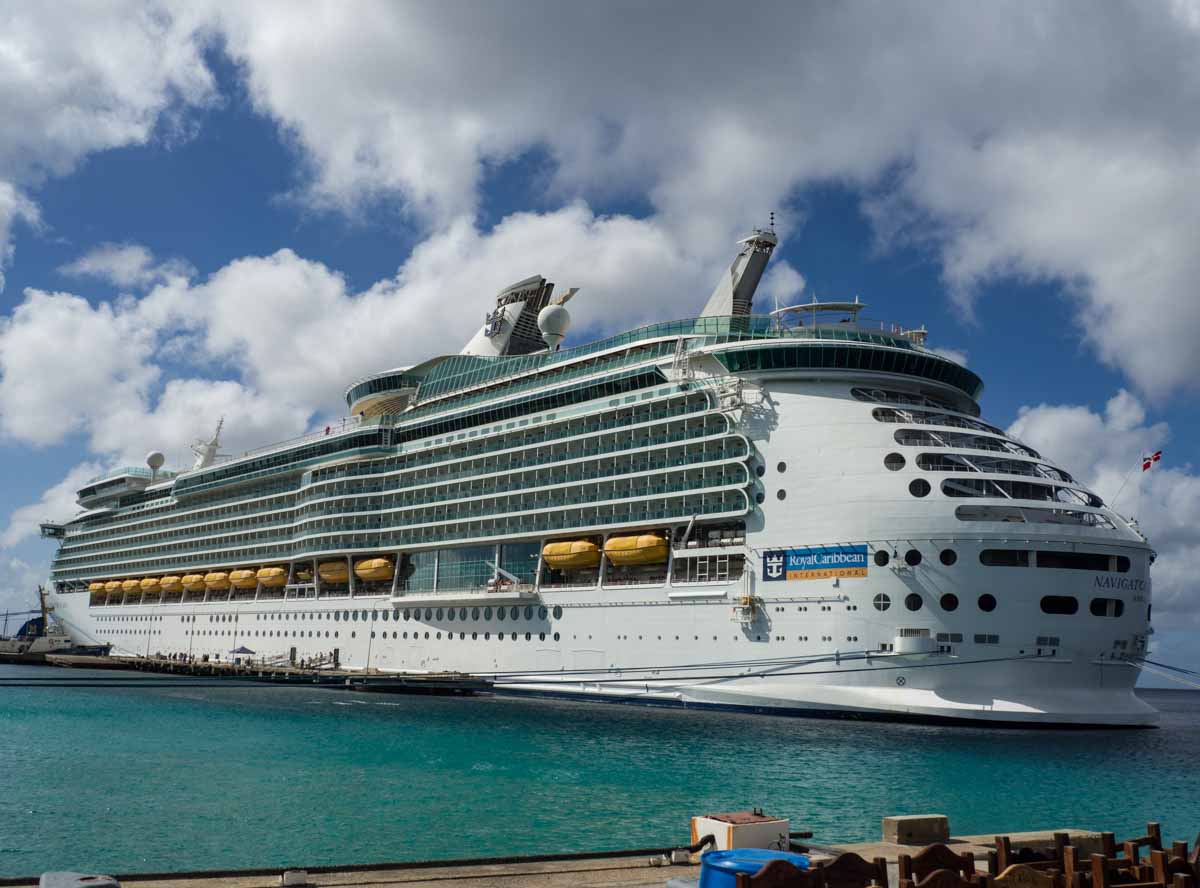 Bonaire Cruise Port Ship