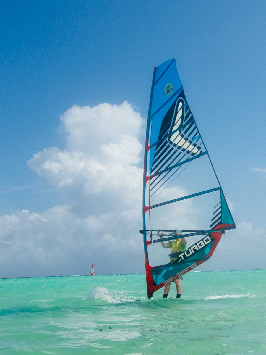 Things to do in Bonaire Windsurfing