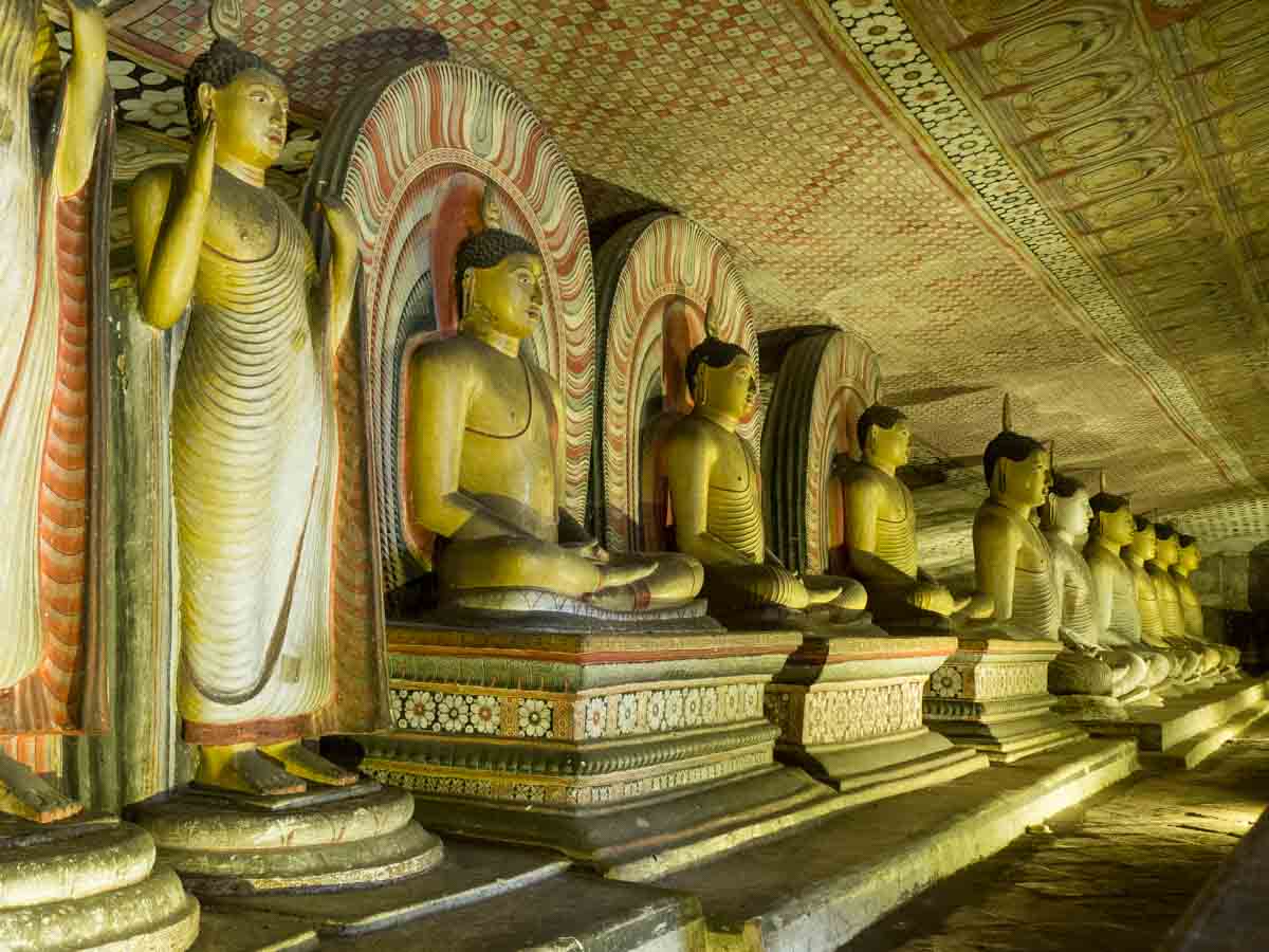 Sri Lanka Points of Interest Dambulla Caves