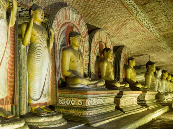 Dambulla Caves Cave of Kings Sri Lanka
