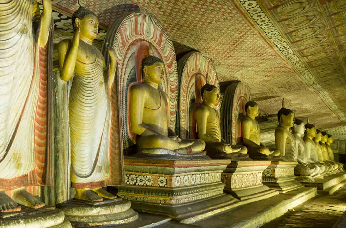 Dambulla Caves Cave of Kings Sri Lanka