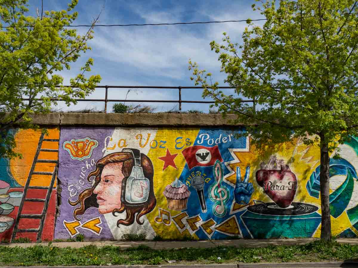 La Voz Mexican street art Pilsen Chicago