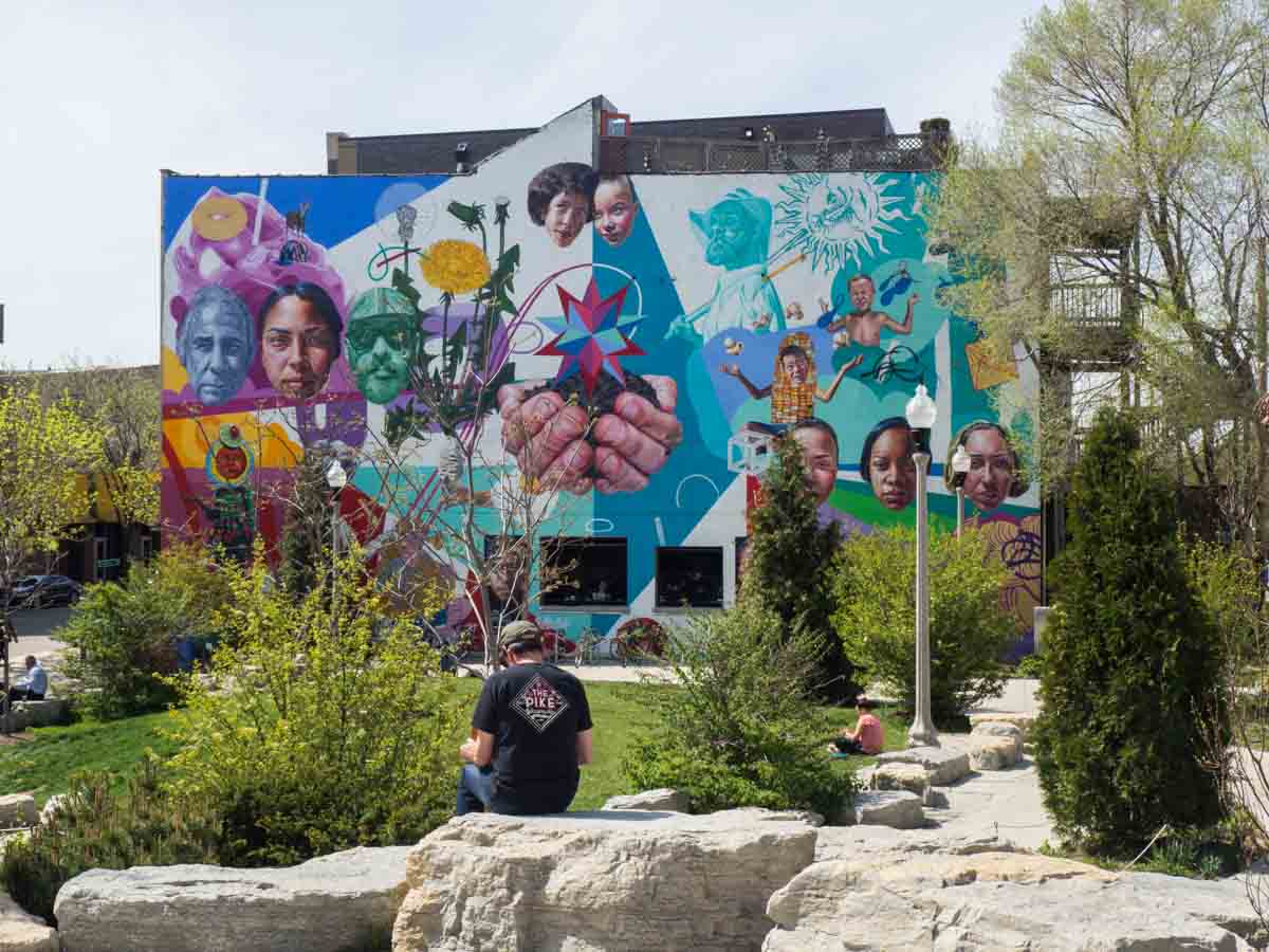 Park 567 Wicker Park Chicago street art