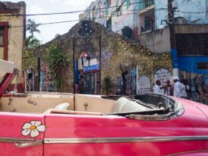 Havana's Callejon de Hamel entry gate