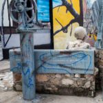 Cuba's Callejon de Hamel seated woman