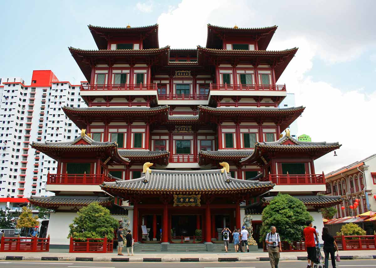 Places of Interesting in Singapore: Buddha Tooth Relic Temple