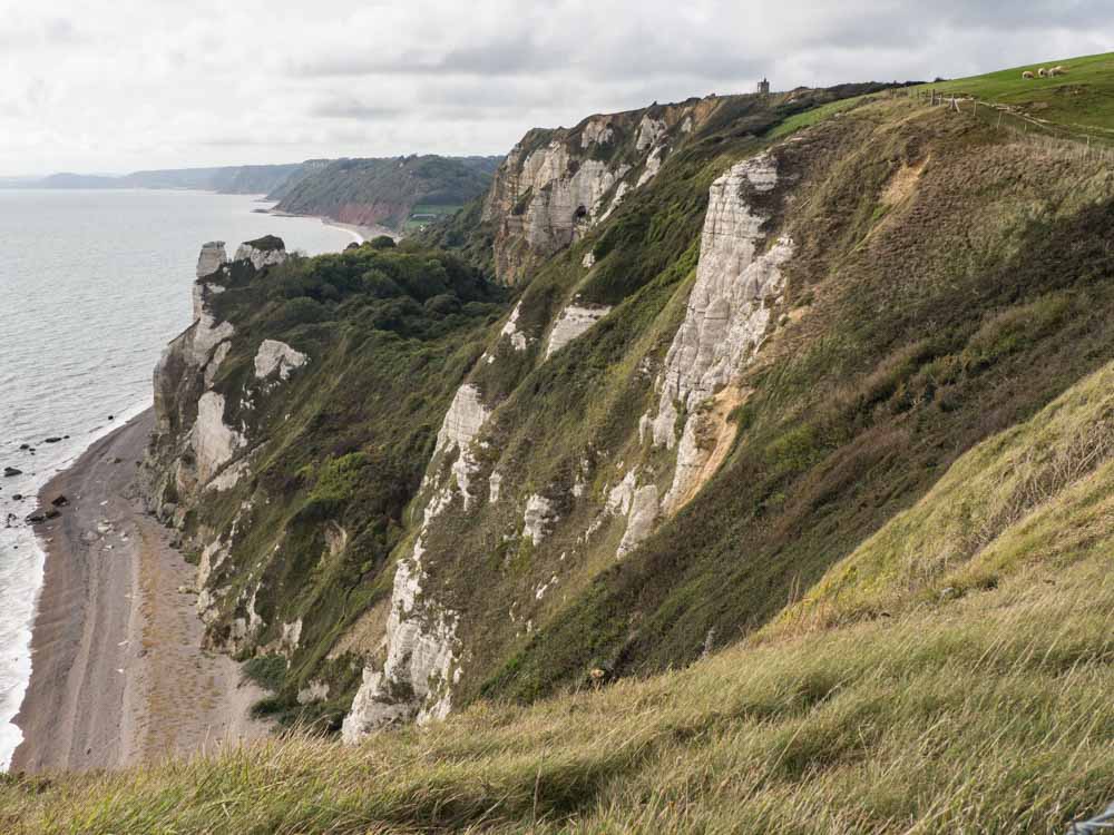 England Sidmouth Jurassic Coast Devon Cliffs