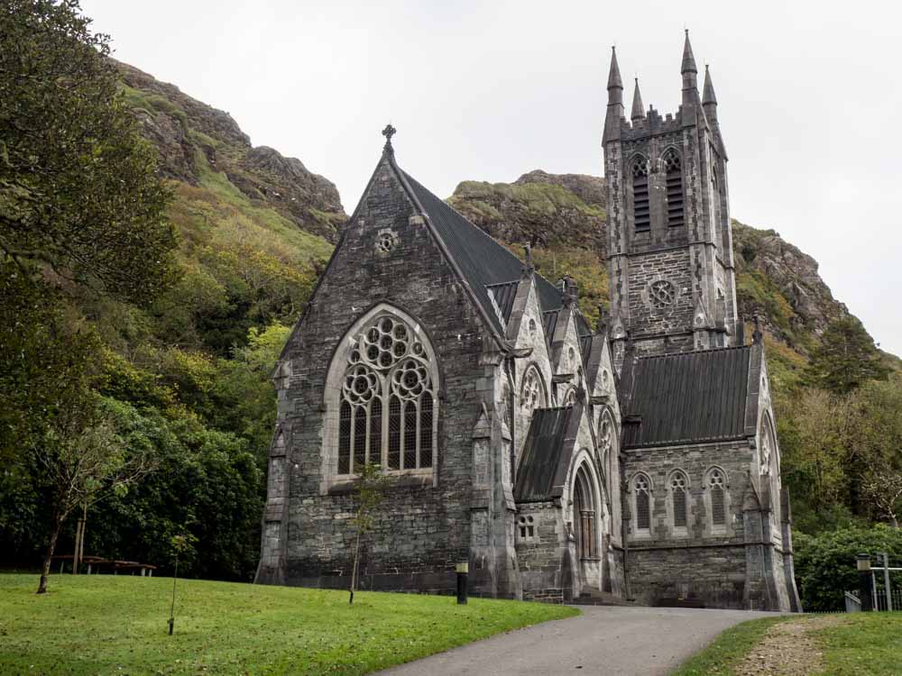 Ireland Connemara Region Kylemore Abbey chapel