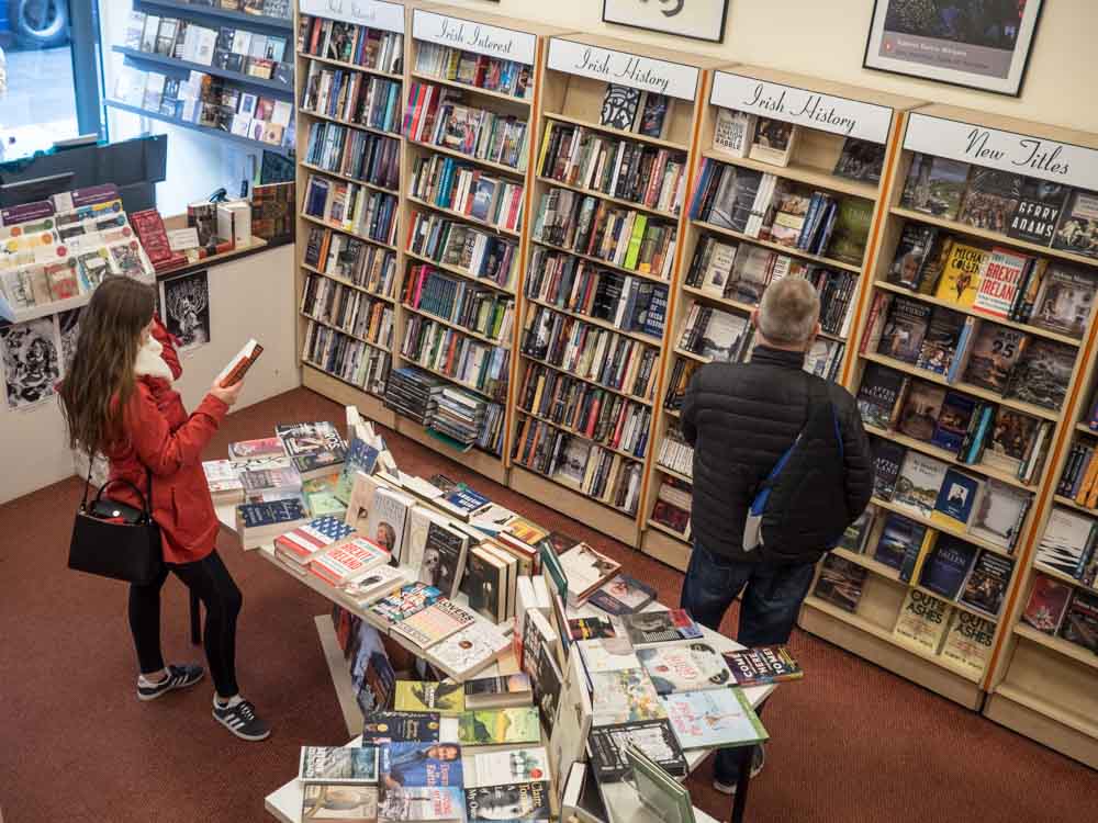 Bookshops in Dublin: Books Upstairs