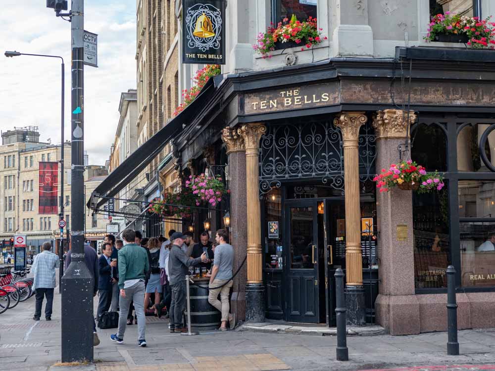 Shoreditch London Seven Bells Pub