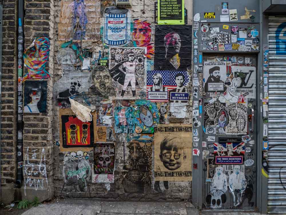 Brick Lane graffiti & stickers
