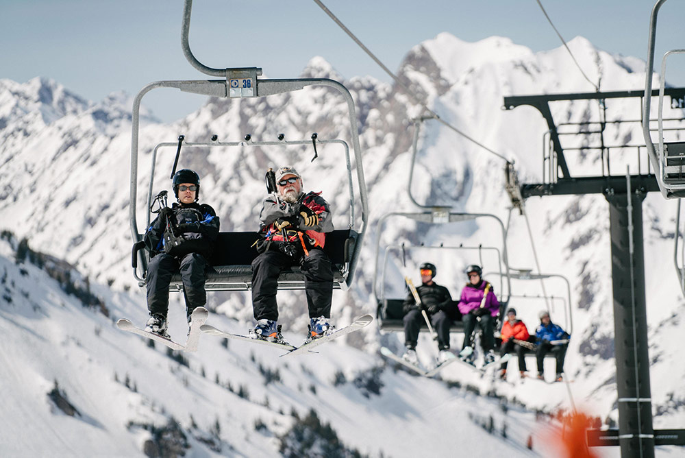 Ski Lift at Alta Ski Resort- Utah Discount Ski Tickets