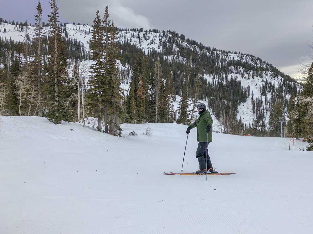 Utah alta skiing