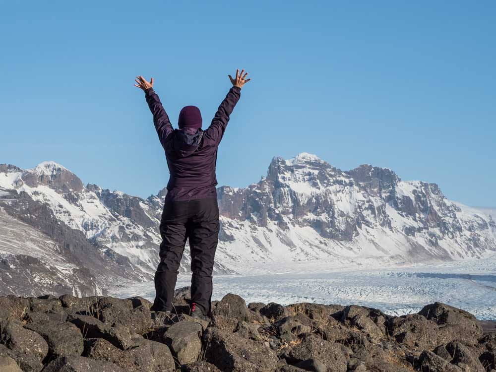 Iceland Oraefajokull Glacier Warrior