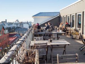 Loft Hostel Iceland Deck