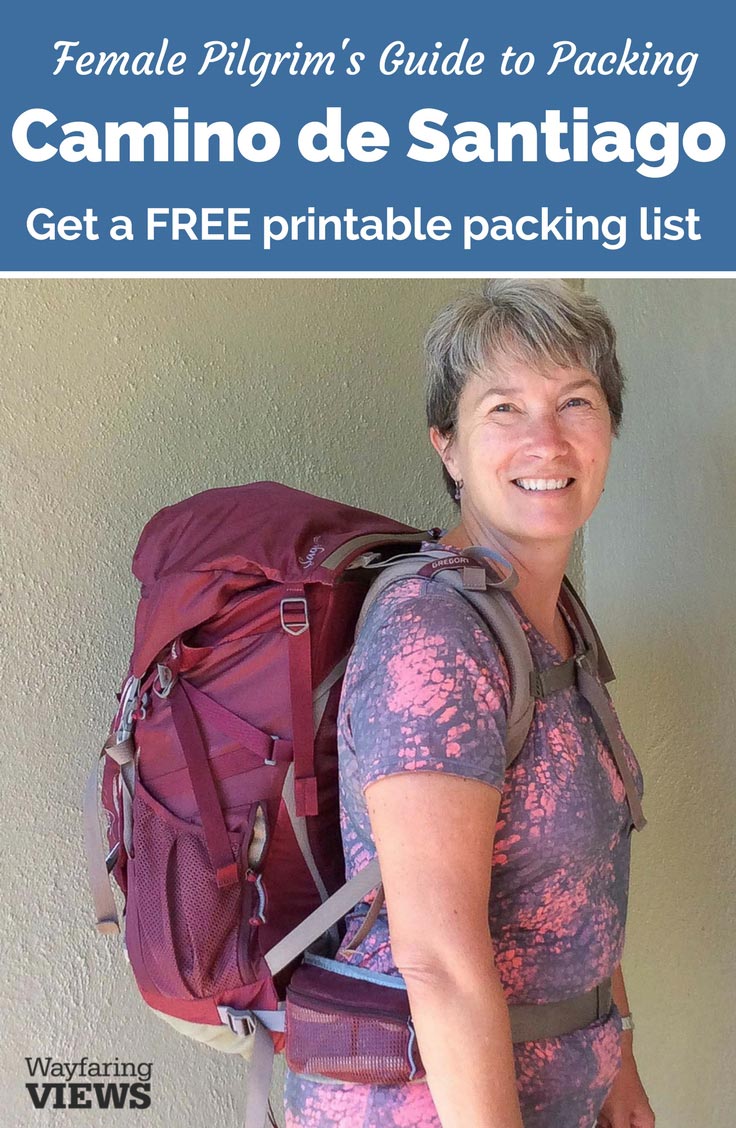 Camino de santiago complete packing list