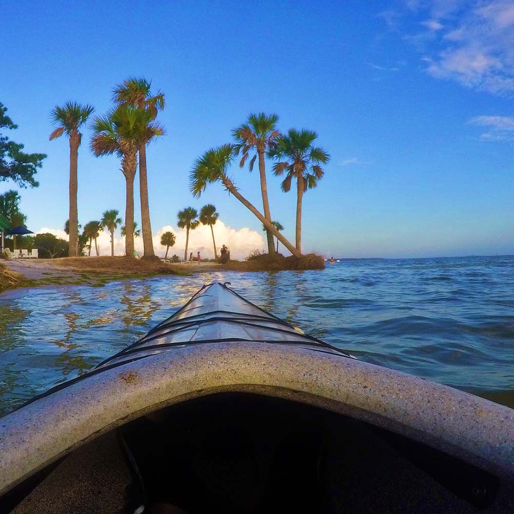 Kayaking activities in Panama City Beach Florida