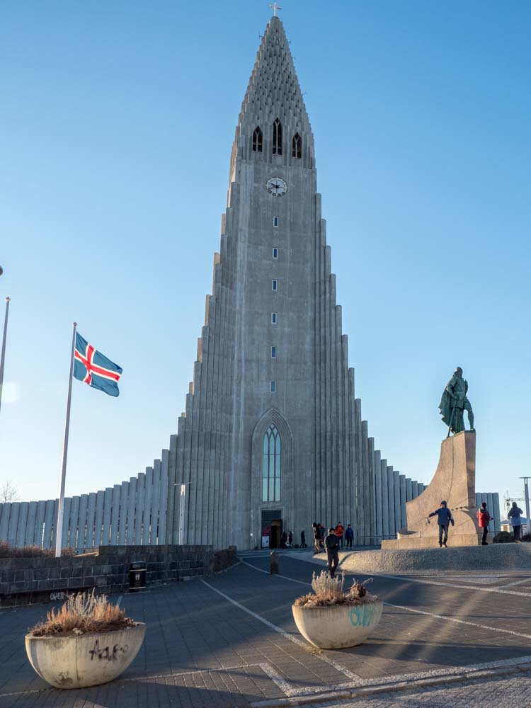 Reykjavik Iceland Hallgrimskirkja Church