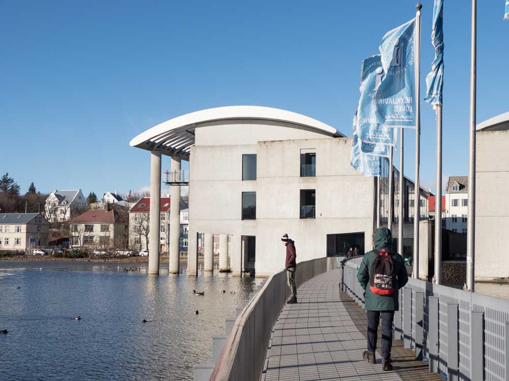 Reykjavik City Hall & Lake