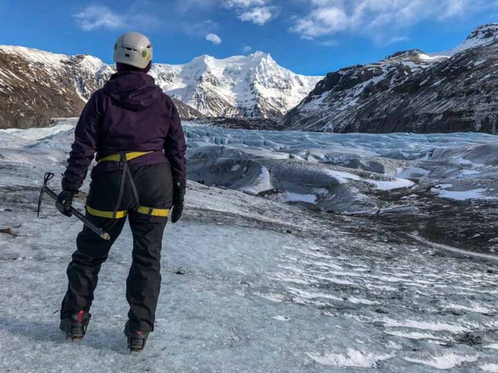 Iceland Glacier Hike Solo Travel
