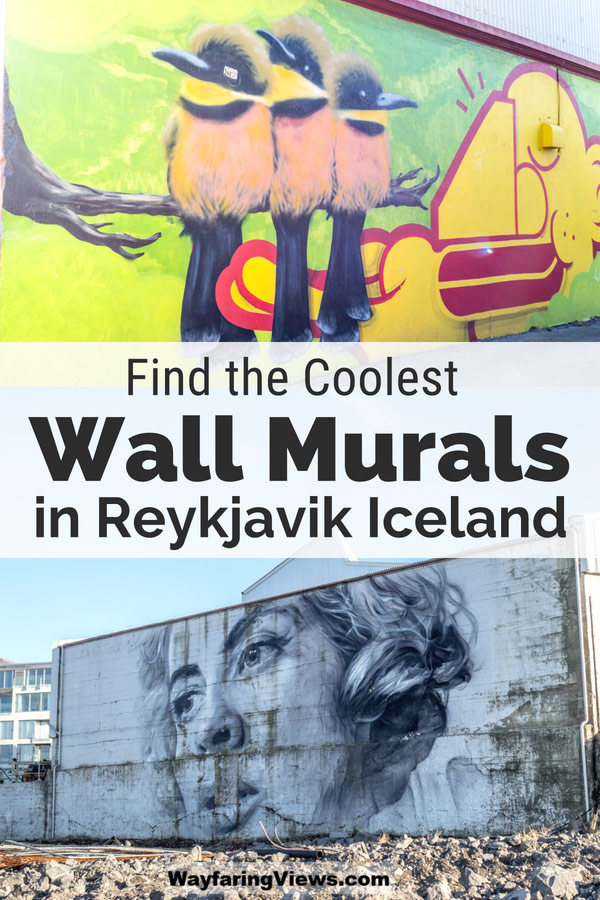 Find the coolest Reykjavik street art, murals and graffiti on this self-guided tour.