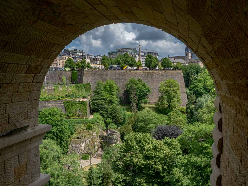 Things to do in Luxembourg View from Adolphe bridge