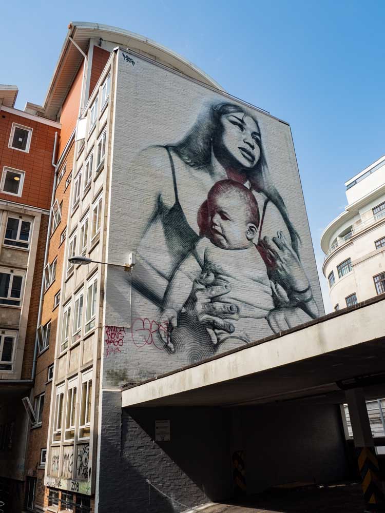Bristol street art Nelson Street El Mac