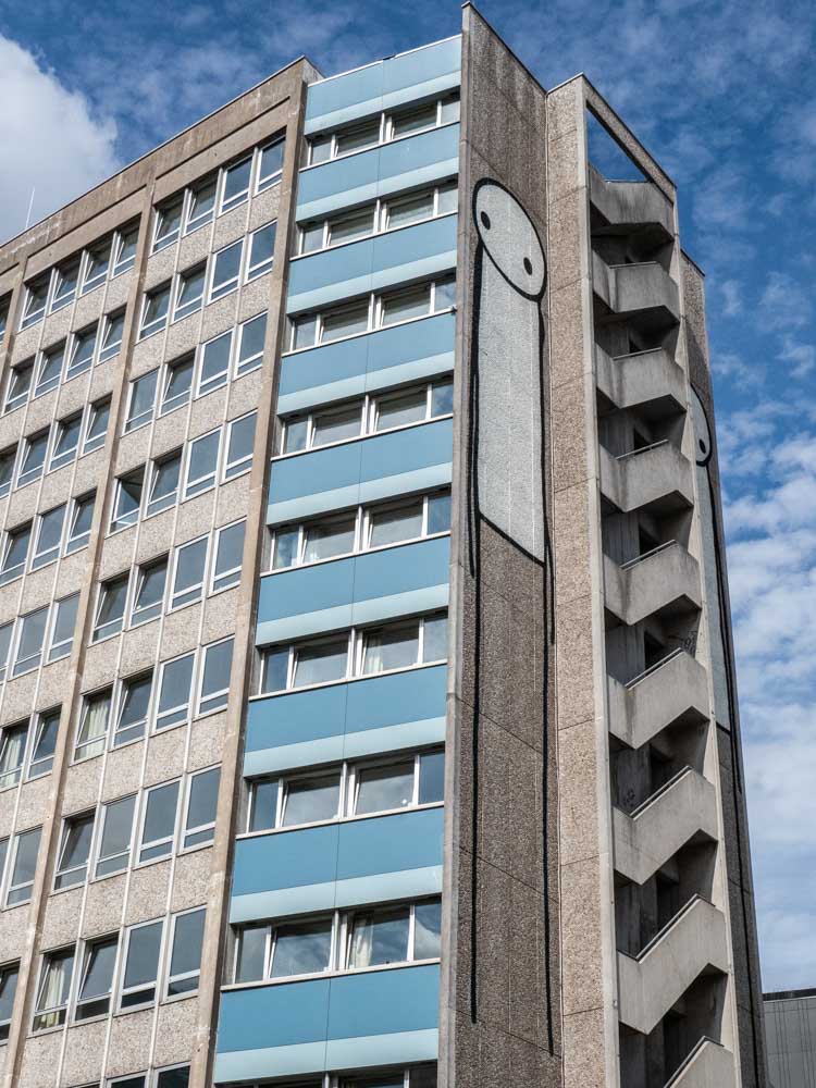 Bristol mural on Nelson St Stik