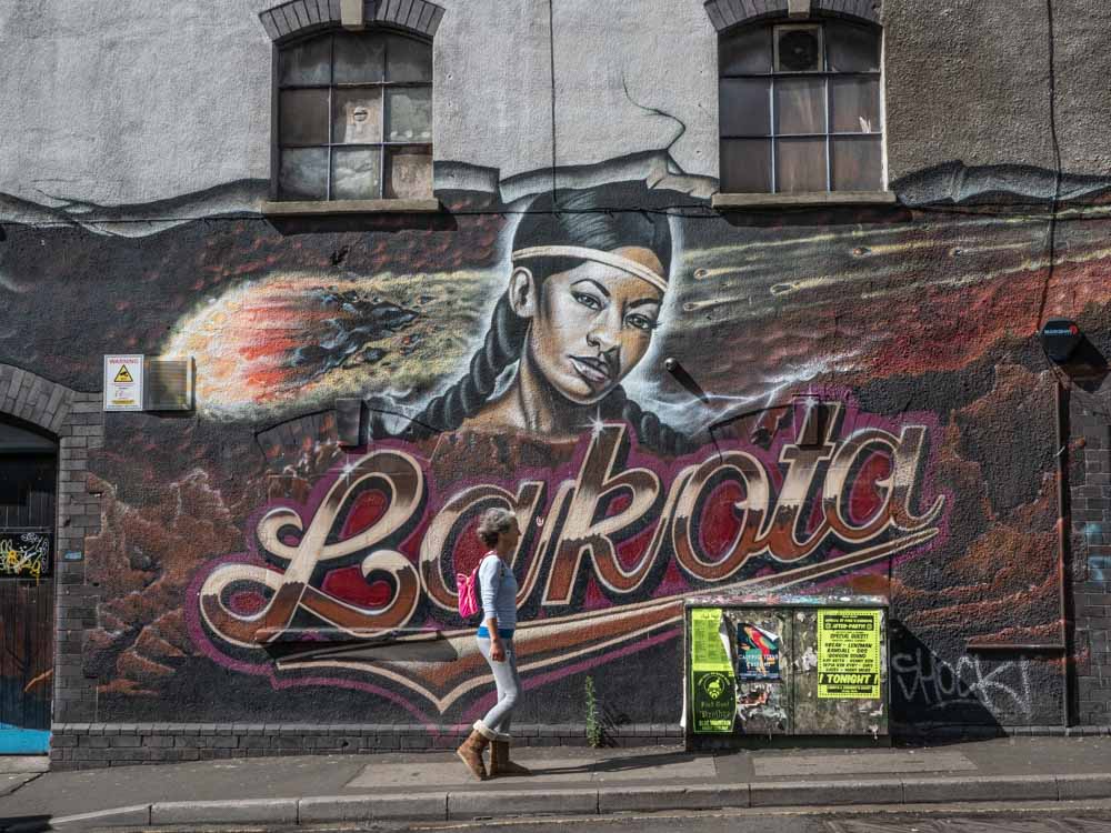 Bristol Stokes Croft mural: Lakota