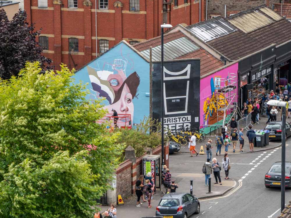 Bristol Upfest 2018 from above